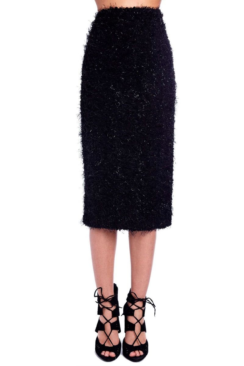 falda de tubo negra de q2 online